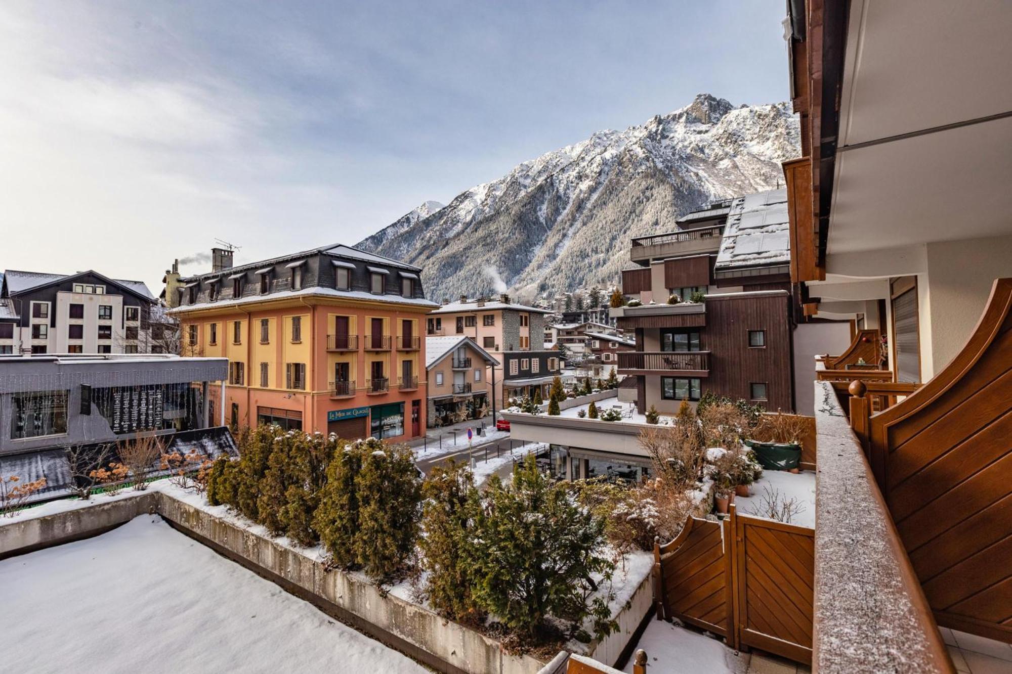 Duplex Aiguille Du Midi Large Terrasse - Happy Rentals Chamonix Exterior photo