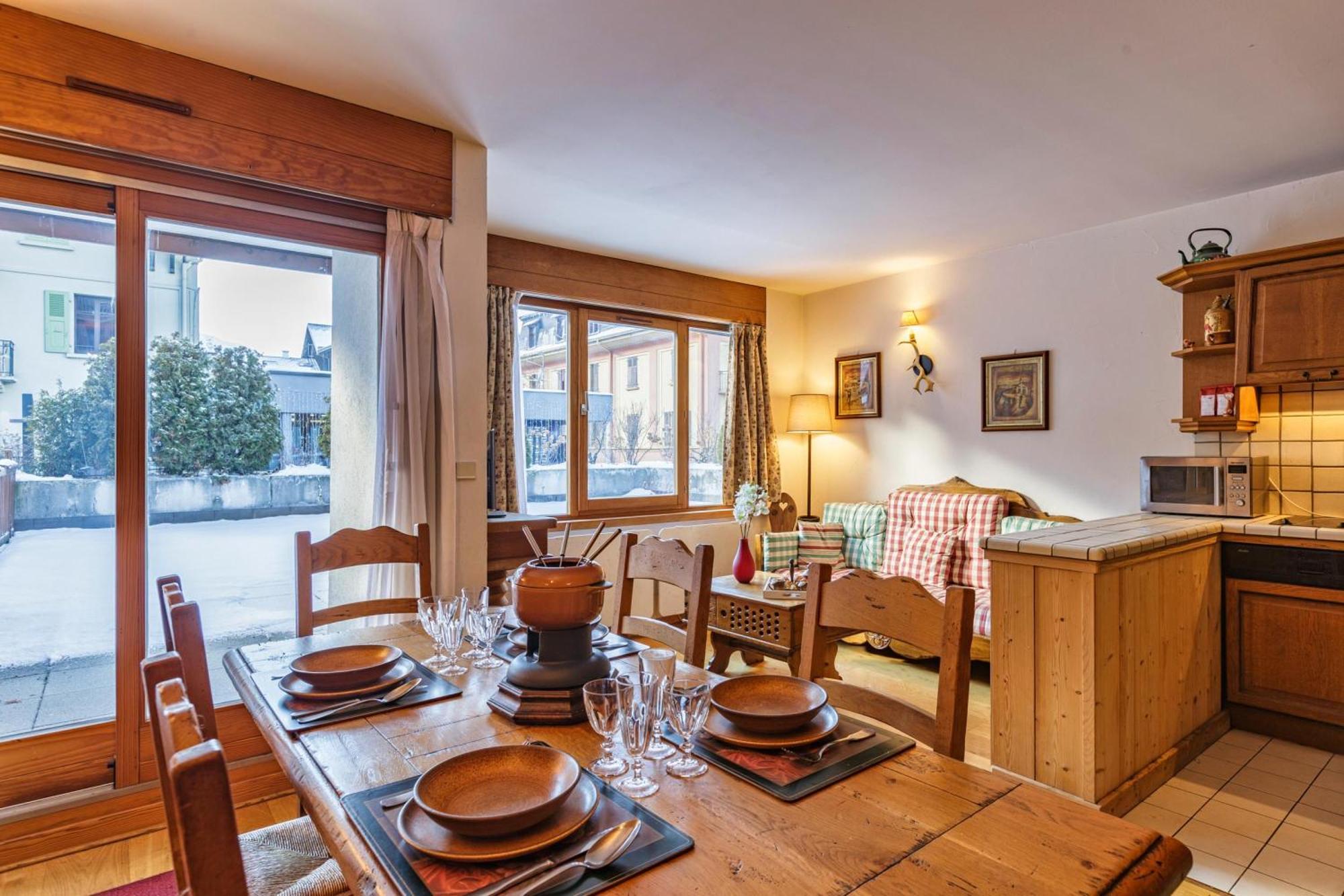 Duplex Aiguille Du Midi Large Terrasse - Happy Rentals Chamonix Exterior photo