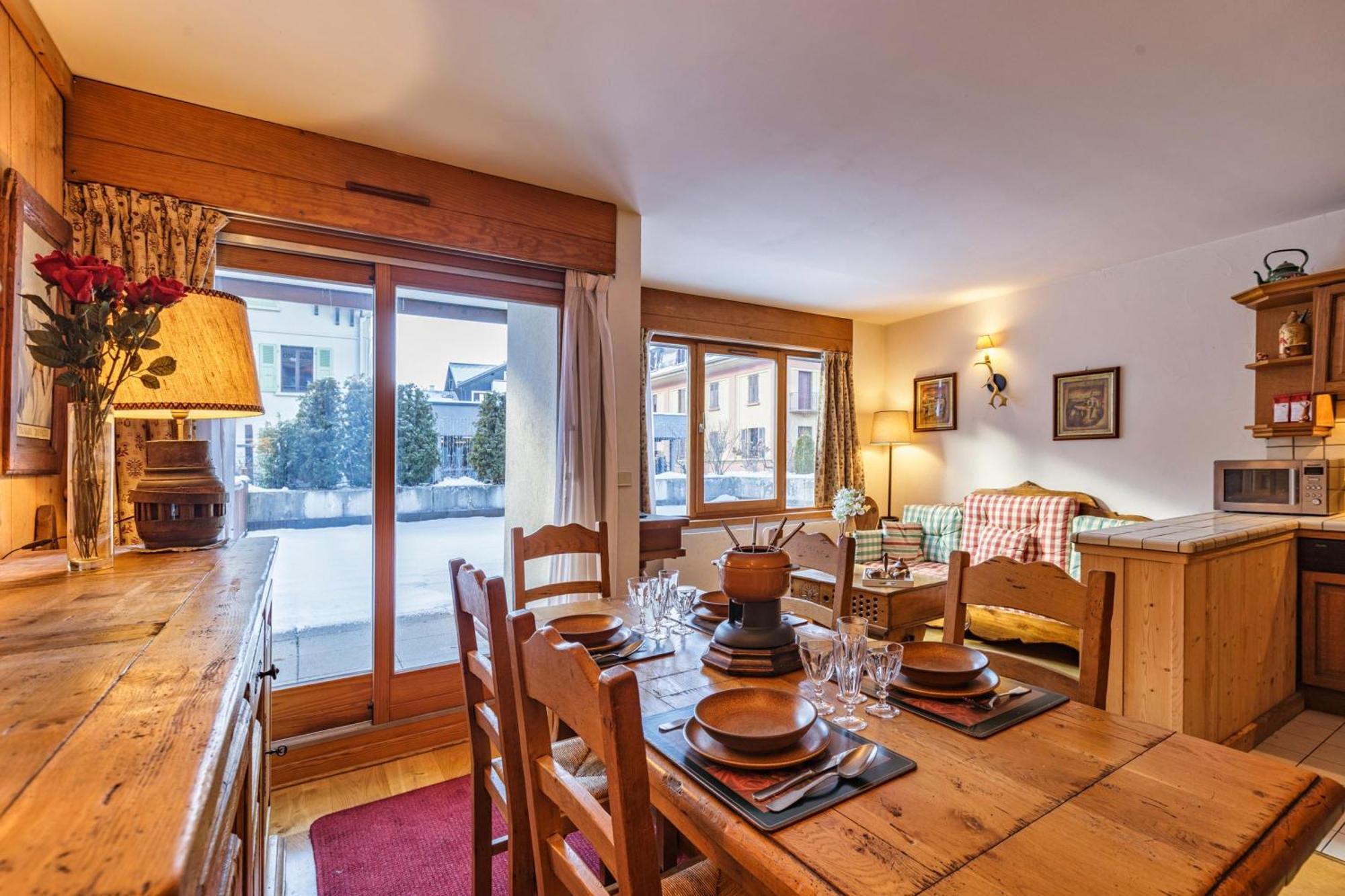 Duplex Aiguille Du Midi Large Terrasse - Happy Rentals Chamonix Exterior photo